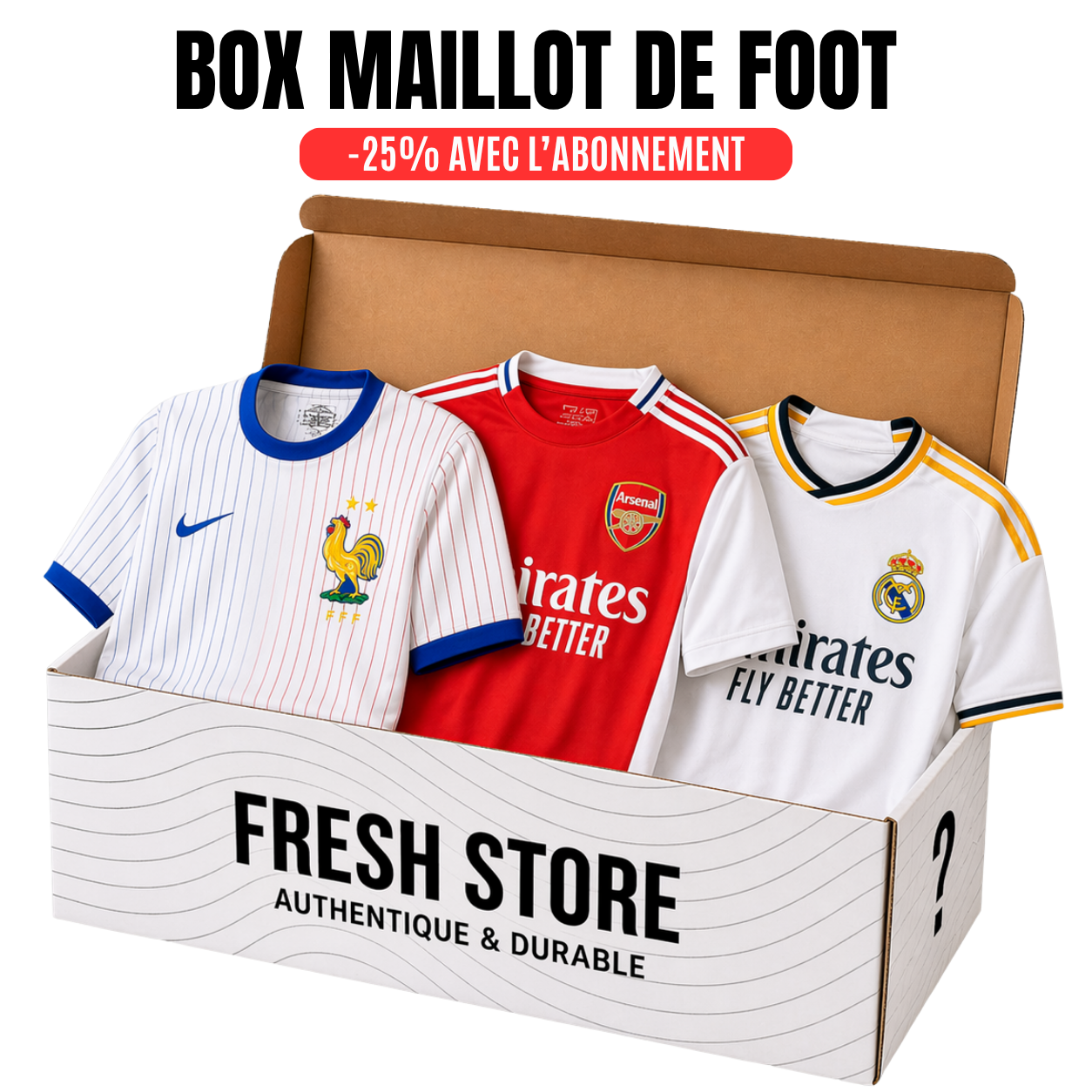 Box Mystère Maillot de Foot