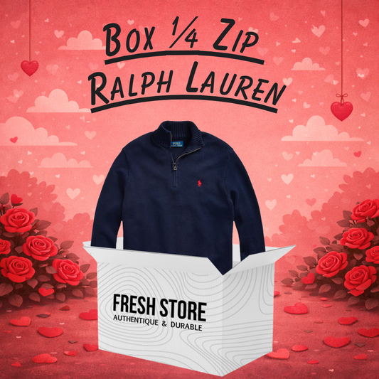 Box Mystère 1/4 Zip Ralph Lauren